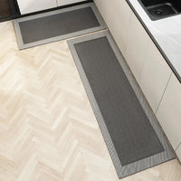 Kitchen Floor Mat Oil-proof Waterproof Wipeable Wash Free Long Strip Carpet Dirty-resistant Oil-absorbing Water-absorbing Rug