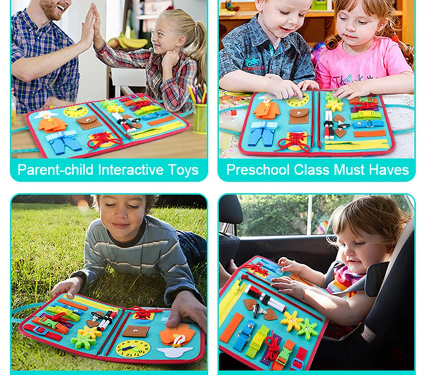 Toddlers Sensory Toy Preschool Learning Educational Travel Activities