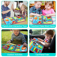 Toddlers Sensory Toy Preschool Learning Educational Travel Activities