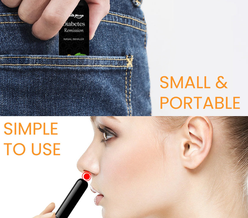 1PCS Diabetes Treatment High Blood Glucose Cure Nasal Inhaler Effective Relieve Balanced Control Blood Sugar Health Care