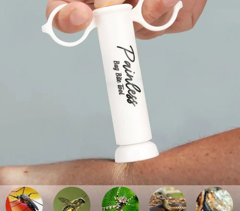 Vacuum Insect Sting Sucker Outdoor Gadgets Sting Relief Bites Relief Venom Extractor Itch Relief Chemical Free Camping