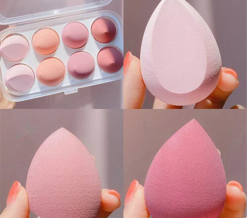 1/4/8pcs makeup sponge blender beauty egg blow cosmetic soft foundation makeup sponge powdercosmetic puff