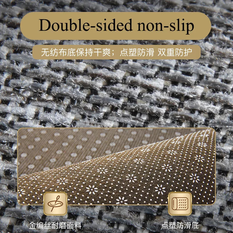Kitchen Floor Mat Oil-proof Waterproof Wipeable Wash Free Long Strip Carpet Dirty-resistant Oil-absorbing Water-absorbing Rug