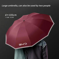 Song Max F0 Qin G3 I3 Han Car Fully Automatic Reflective Umbrella Folding Sunshade Accessories