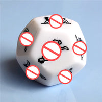 Exotic Dice Love Positions Humour Game Toy Novelty Party Gift Craps Pipe Adults Sex Toys For Couple Noctilucent Games Party Club