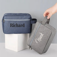 Makeup Bag Portable Waterproof Large Capacity Travel Men'