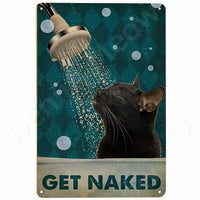 Happy RHappy Retro Tin Sign Tuxedo Cat Metal Sign Golfing Cat Plaque Poster Home Cafe Bar Bathroom Wall Decoretro Tin Sign Tuxedo Cat Metal Sign Golfing Cat Plaque Poster Home Cafe Bar Bathroom Wall Decor