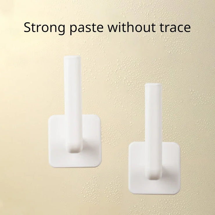 Hooks Adjustable Shelf Curtain Rod Bracket Fixture Bracket Fixing Clip Family Storage Hook Home Organization