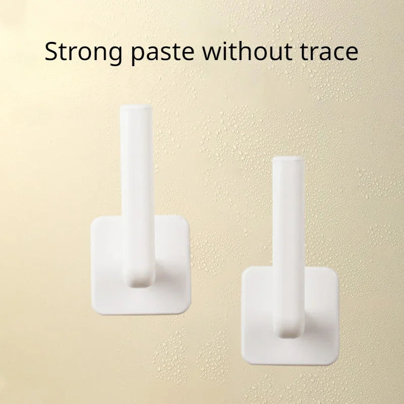 Hooks Adjustable Shelf Curtain Rod Bracket Fixture Bracket Fixing Clip Family Storage Hook Home Organization