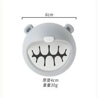Creative Cartoon Towel Holder Bathroom Wall Hanging Face Towel Storage Rack Kitchen Punch Free Rag Towel Plug Dishcloth Clip