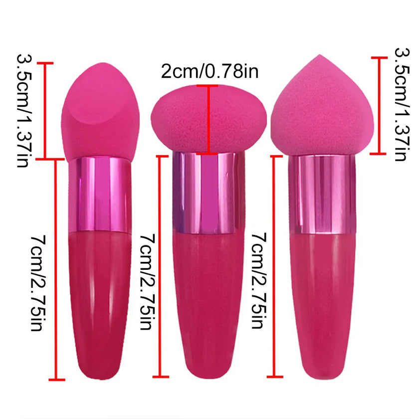 powder cosmetic puffnumber