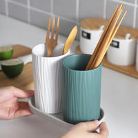 Nordic Kitchen Storage Chopsticks Tube Ceramic Chopsticks Tube