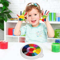 Toxic Finger Ink Pads Kindergarten DIY Art Painting Supplies