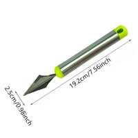 Fruit Push Knife Double Head Melon Baller Scoop Triangular Shape Peeler Vegetable Slicer Fruit Platter Watermelon Kitchen Tool