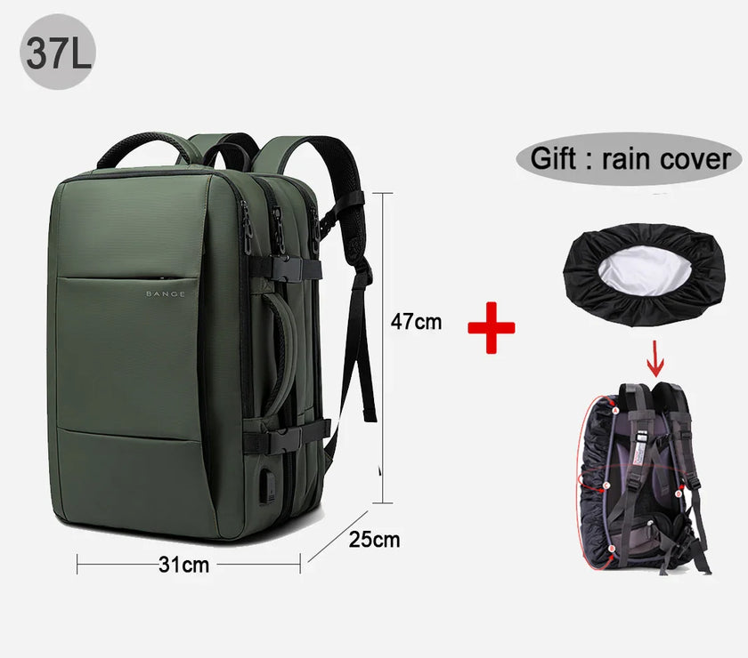 Laptop Backpack Man Large Capacity Hiking Travel Bag Male Backpacks Women
