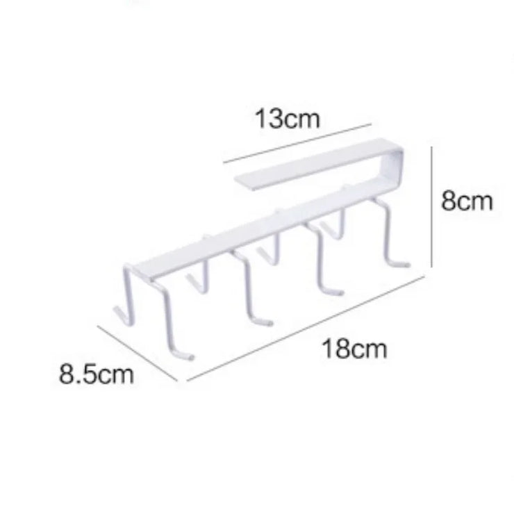 Shelf Storage Rack Organizer Hook Home Organization