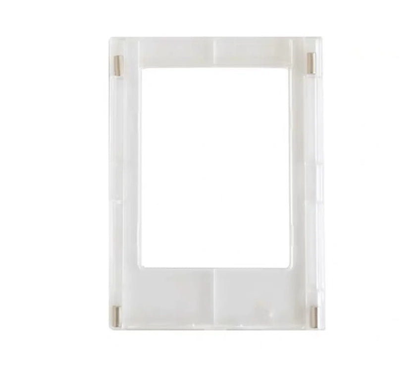 1 Pcs Refrigerator Magnetic Photo Frame Acrylic Photo Holder Display Stand Magnet Picture Frame Desktop Photo Display