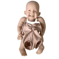 23inch Unfinished Reborn Doll Kit Mila Toddler Fresh Color DIY Soft Touch with Body and Eyes