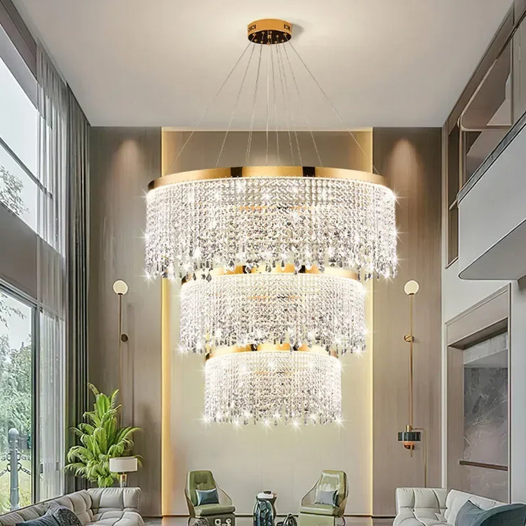 Living Dining Room Circle Hanging Lamp Home Decor LED Fixture