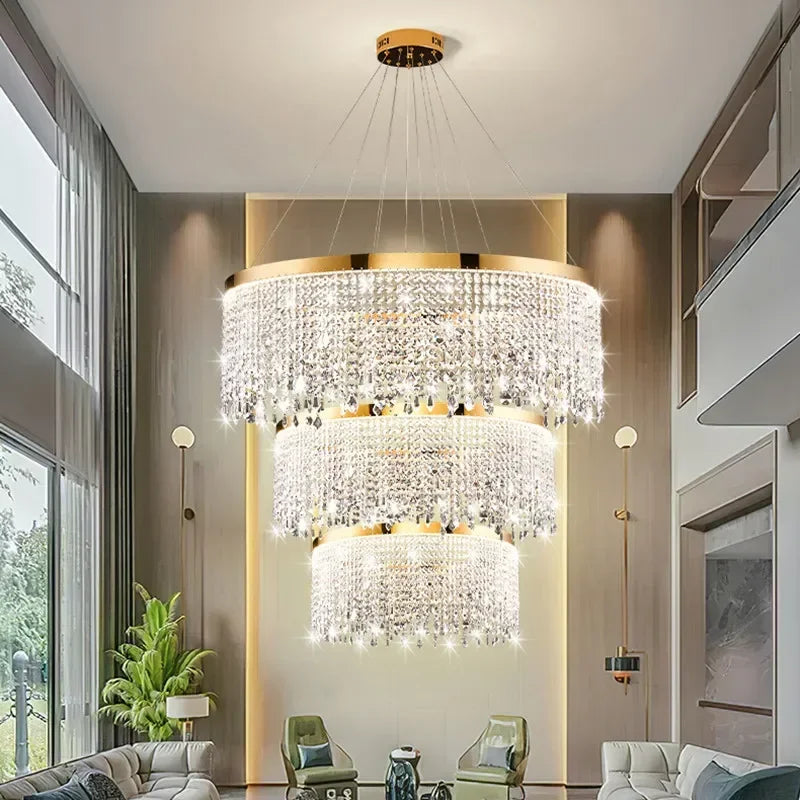 Living Dining Room Circle Hanging Lamp Home Decor LED Fixture