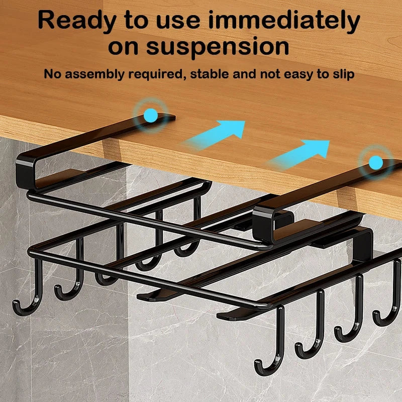 Cabinet Basket Storage Shelf Cutting Board Rack Kitchen Closet Rack
