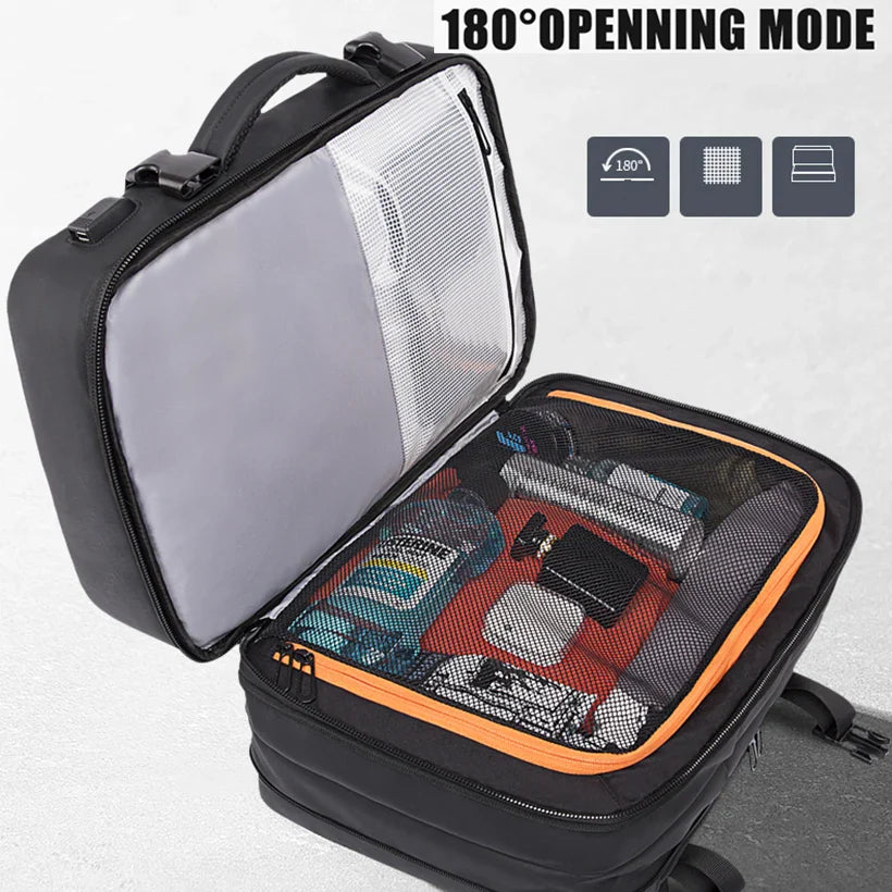 Laptop Backpack Man Large Capacity Hiking Travel Bag Male Backpacks Women