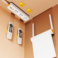 Cartoon Bear Shape Hook No Damage Wall Hook Adorable Cartoon Bear Magnetic Hooks for Home Organization Remote Control Storage