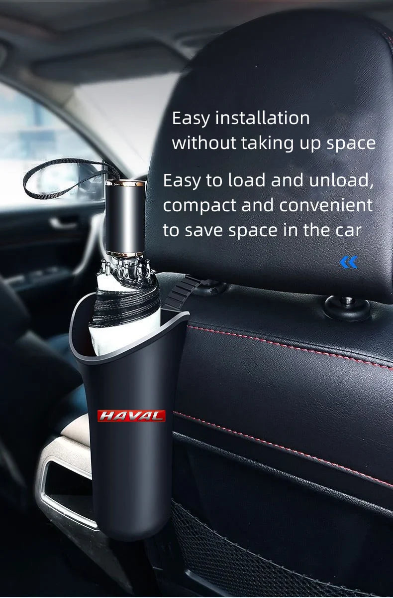 Car Storage Umbrella Bucket Multifunctional Storage Bucket Car Hanging Umbrella Bucket