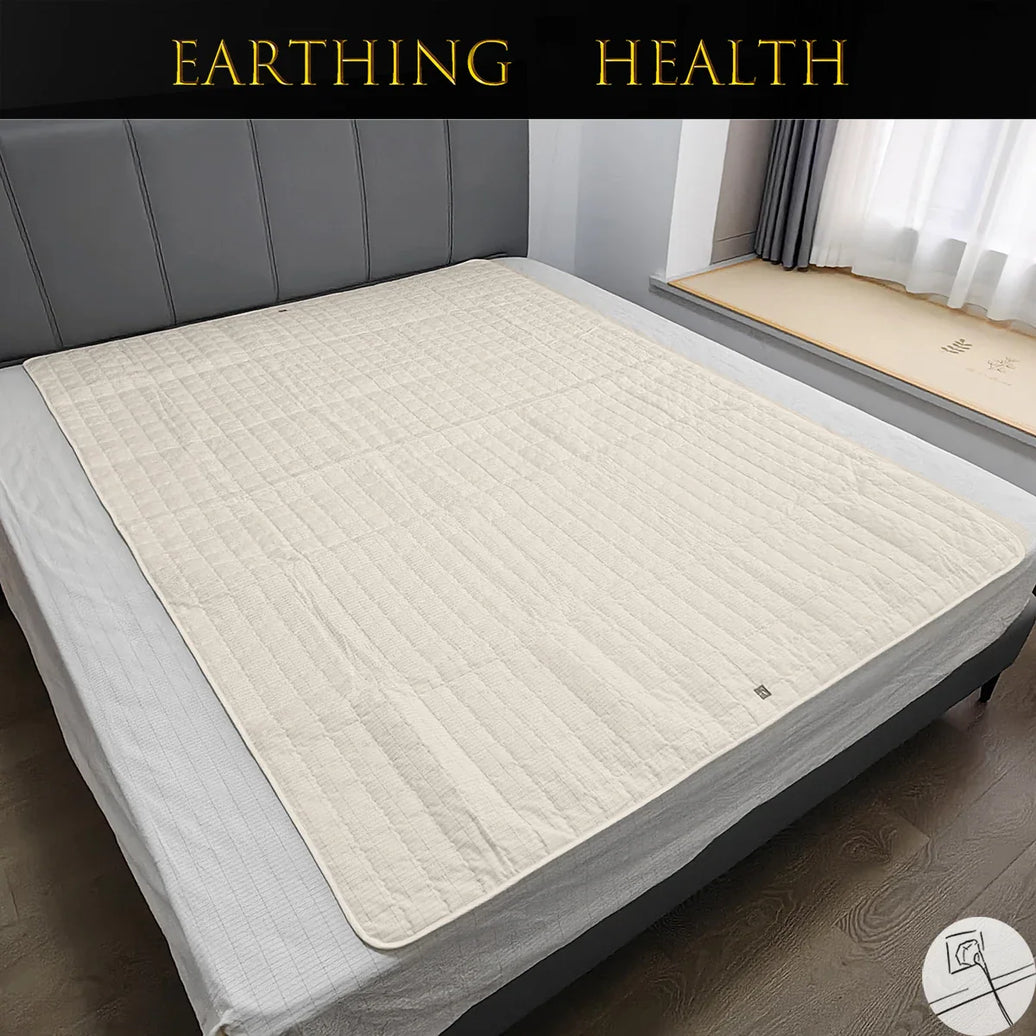 Conductive Silver Fiber Grounded Mattress Antistatic Health Protection Fabric Sheet Release Static