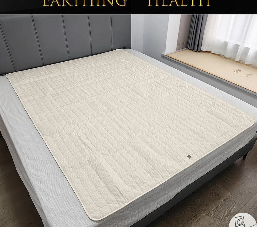 Conductive Silver Fiber Grounded Mattress Antistatic Health Protection Fabric Sheet Release Static