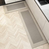Kitchen Floor Mat Oil-proof Waterproof Wipeable Wash Free Long Strip Carpet Dirty-resistant Oil-absorbing Water-absorbing Rug