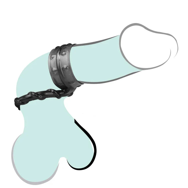 Newest Penis Ring Reusable Silicone Cock Ring Penis Enlargement Delayed Sex Toys