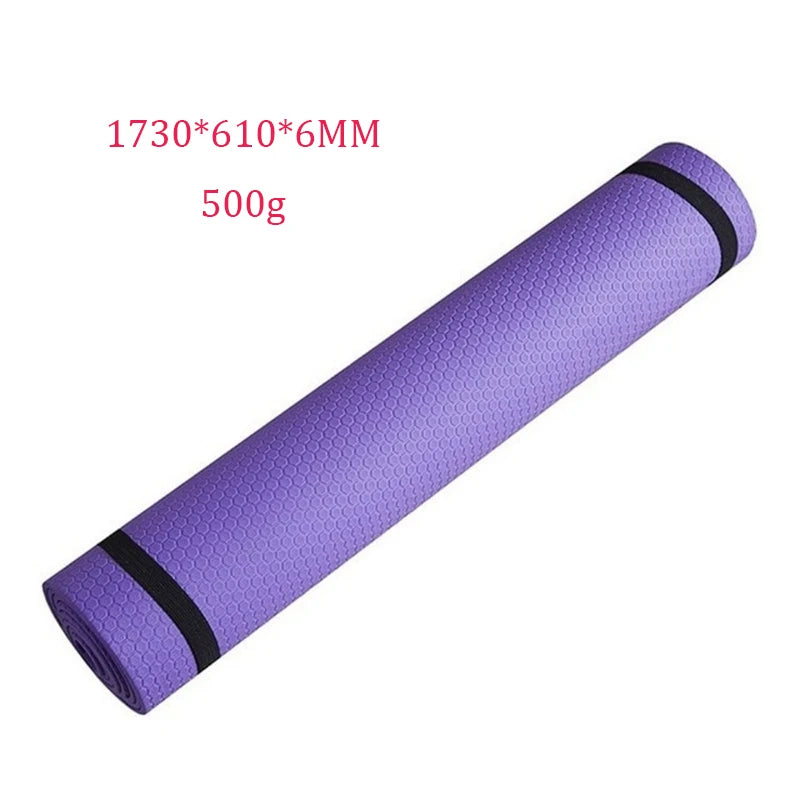 Yoga Mat Anti-skid Sports Fitness Mat 3MM-6MM Thick EVA Comfort Foam yoga matt for Exercise Yoga and Pilates Gymnastics mat
