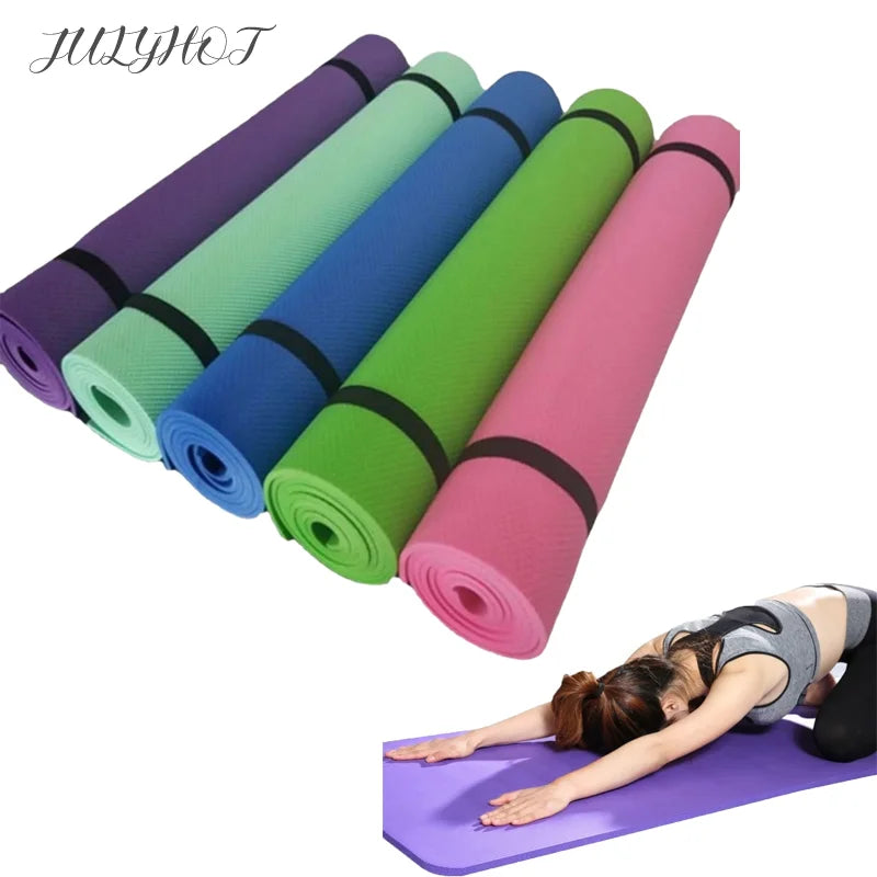 Yoga Mat Anti-skid Sports Fitness Mat 3MM-6MM Thick EVA Comfort Foam yoga matt for Exercise Yoga and Pilates Gymnastics mat