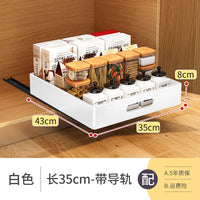 Drawer Dish Rack Kitchen Storage Sliding Bowls Dishes Drainer Storage Rack Sink Cabinet Organizer Tableware