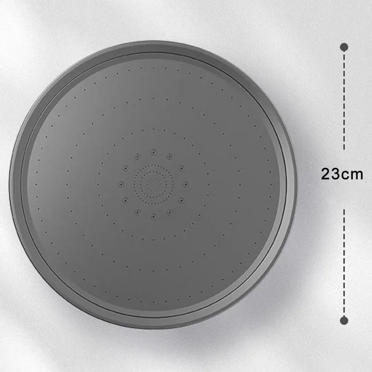 6 Modes Big Panel Large Flow Supercharge Rainfall Shower Head High Pressure Top Rain Shower Faucet Bathroom Accessories
