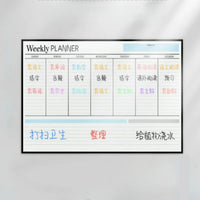 A3 Weekly Planner Whiteboard Memo Message Board