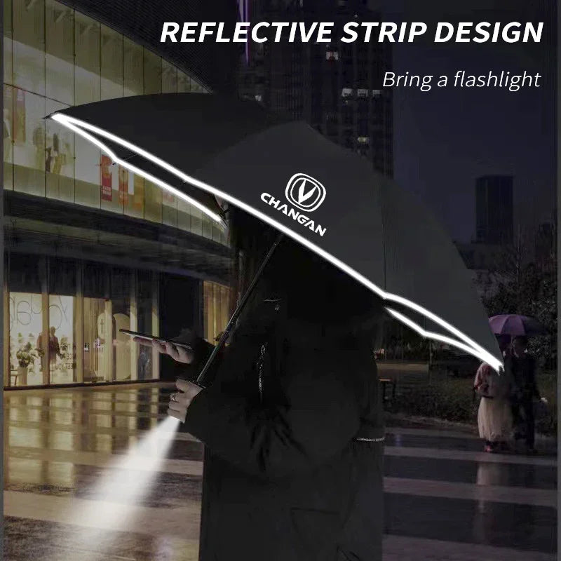 CS85 Aslvin CS75 CS95 CS70 Raeton CS55 Car Fully Automatic Reflective Umbrella Folding Sunshade Accessories