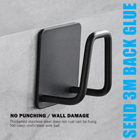 Adhesive Sink Drain Racks Stainless Steel Sink Wall Storage Racks Hooks