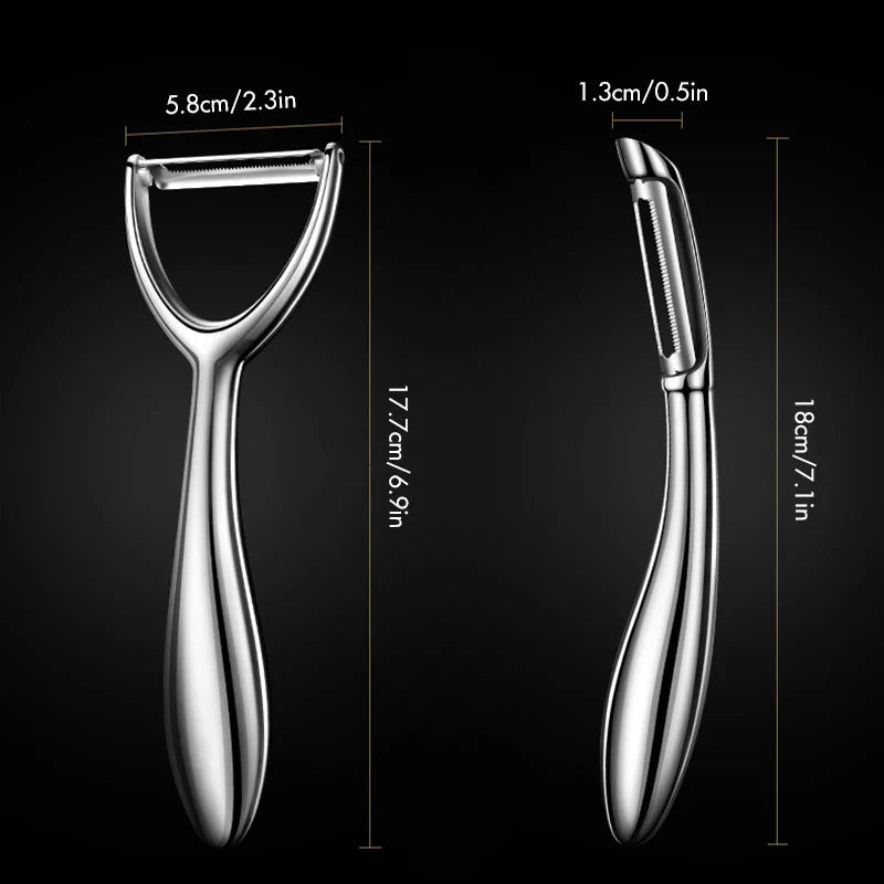 Pro Y Stainless Steel Fruit & Veg Peeler | ScaleUp Mart