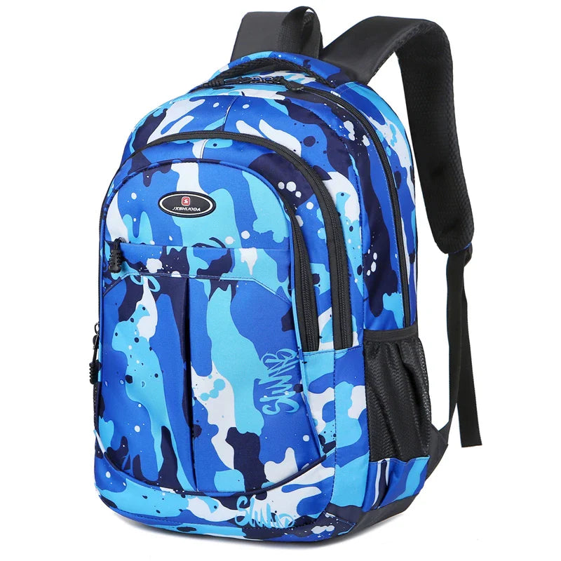 Backpack Men Bag Lightweight NBackpack Men Bag Lightweight Nylon Fabric Travel Backpack School Bag Fashion Casual Men'ylon Fabric Travel Backpack School Bag Fashion Casual Men'