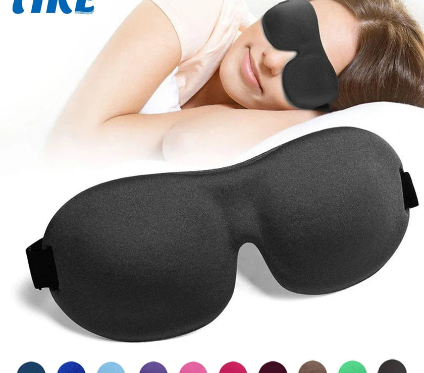 3D Sleep Mask Sleeping Stereo Cotton Blindfold Men and Women Air Travel Sleep Eye Cover Eyes Patches for Eyes Rest Health Care