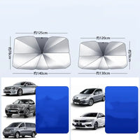 Car Sunshade Umbrella Car Sun Shade Protector Parasol Summer Sun Interior Windshield Protection Accessories