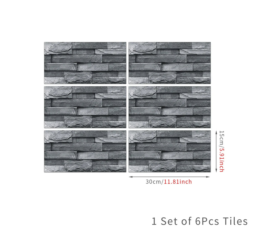 -Adhesive Waterproof Pvc Wall Sticker Kitchen Bathroom Home Decoration Wall Decals