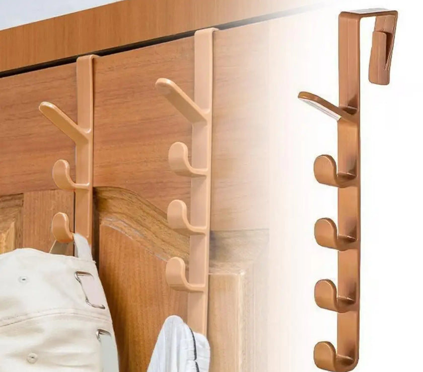 Door Multifunction Clothing Towel Bag Hook Home Hats Storage Hooks Holder Organization I7U9