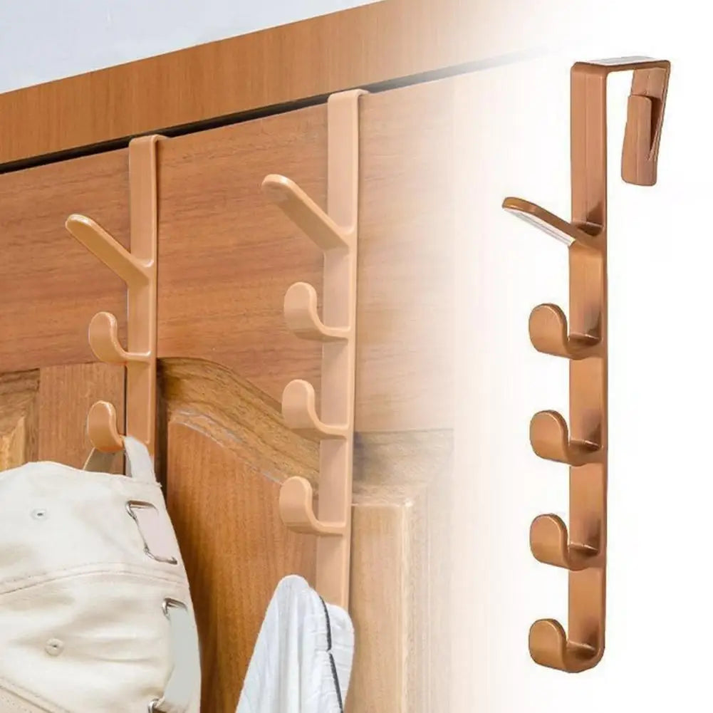 Door Multifunction Clothing Towel Bag Hook Home Hats Storage Hooks Holder Organization I7U9