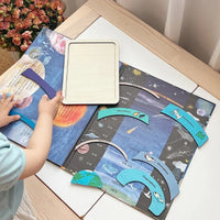 Kids Puzzle Toy Early Educational Toy Puzzle Toy Earth Atmospheric Structure Learning Toy