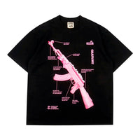 shirt gothic cotton shirts Couples street graphic y2k tops goth women clothes