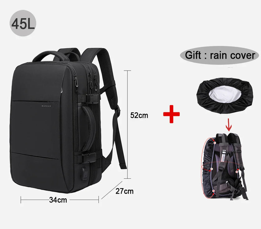 Laptop Backpack Man Large Capacity Hiking Travel Bag Male Backpacks Women