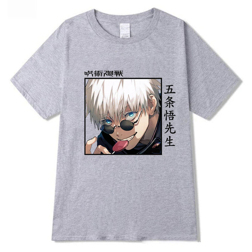 Shirt Male Tshirt Casual Japanese Anime Cartoon Graphic Female